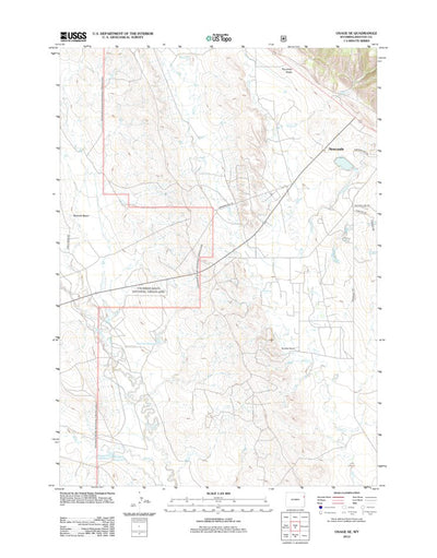 Osage SE, WY (2012, 24000-Scale) Preview 1