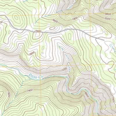 Packsaddle Canyon, WY (2012, 24000-Scale) Preview 2