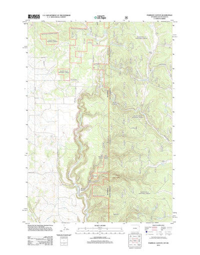 Parmlee Canyon, WY-SD (2012, 24000-Scale) Preview 1