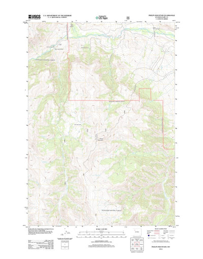 Phelps Mountain, WY (2012, 24000-Scale) Preview 1
