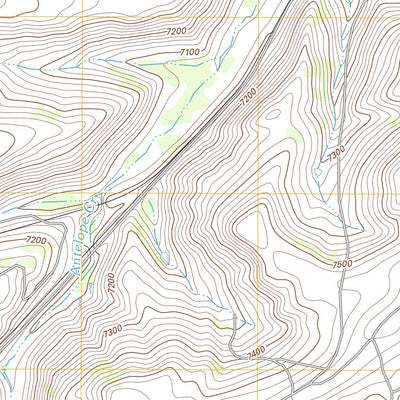 Piedmont Reservoir, WY (2012, 24000-Scale) Preview 3