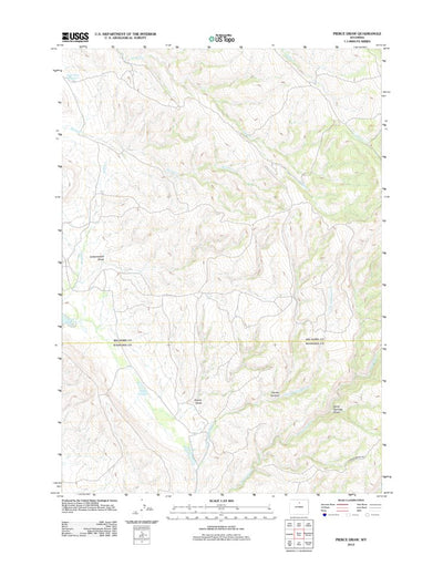 Pierce Draw, WY (2012, 24000-Scale) Preview 1