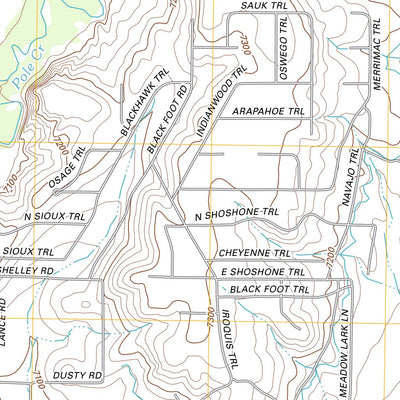 Pinedale, WY (2012, 24000-Scale) Preview 3