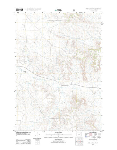 Piney Canyon NW, WY (2012, 24000-Scale) Preview 1