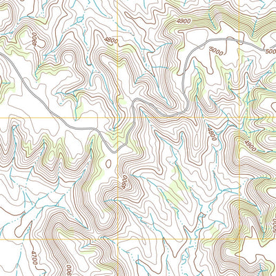 Piney Canyon NW, WY (2012, 24000-Scale) Preview 3