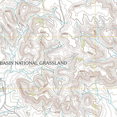 Piney Canyon SW, WY (2012, 24000-Scale) Preview 3