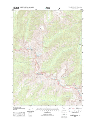 Pinnacle Mountain, WY (2012, 24000-Scale) Preview 1