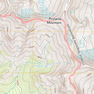 Pinnacle Mountain, WY (2012, 24000-Scale) Preview 3