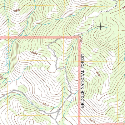 Pocket Creek Lake, WY (2012, 24000-Scale) Preview 3