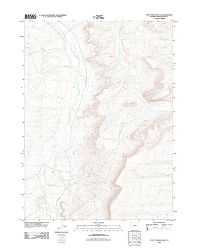 Point Of Rocks SW, WY (2012, 24000-Scale) Preview 1