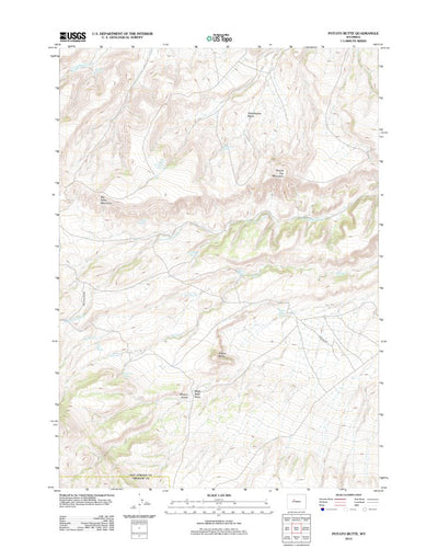 Potato Butte, WY (2012, 24000-Scale) Preview 1