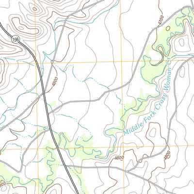 Purdy Reservoir, WY (2012, 24000-Scale) Preview 2