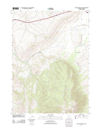 Rattlesnake Pass, WY (2012, 24000-Scale) Preview 1