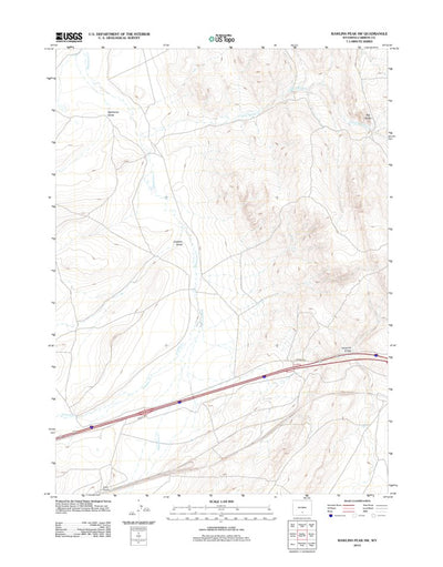 Rawlins Peak SW, WY (2012, 24000-Scale) Preview 1