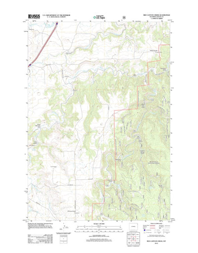 Red Canyon Creek, WY (2012, 24000-Scale) Preview 1