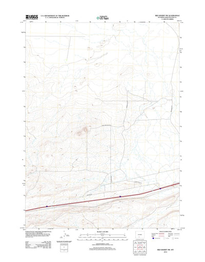 Red Desert NW, WY (2012, 24000-Scale) Preview 1