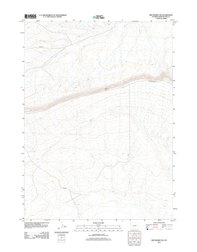 Red Desert SW, WY (2012, 24000-Scale) Preview 1