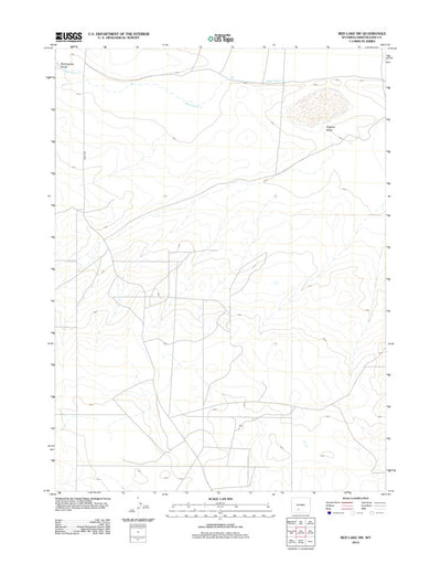 Red Lake SW, WY (2012, 24000-Scale) Preview 1