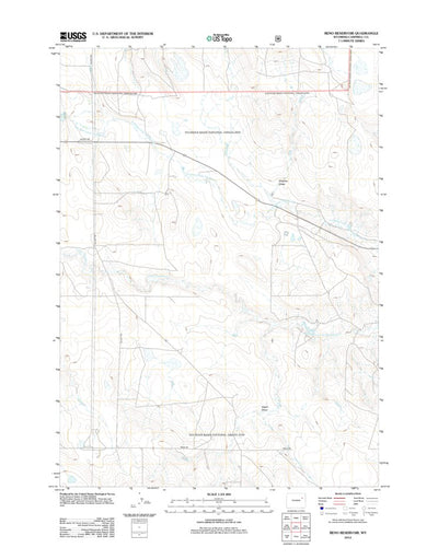Reno Reservoir, WY (2012, 24000-Scale) Preview 1