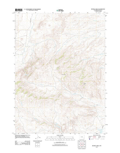 Richeau Hills, WY (2012, 24000-Scale) Preview 1