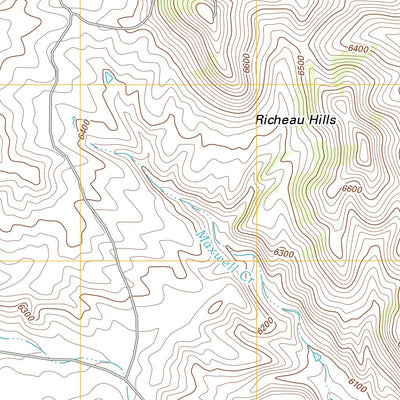 Richeau Hills, WY (2012, 24000-Scale) Preview 2