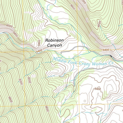 Robinson Canyon, WY (2012, 24000-Scale) Preview 2