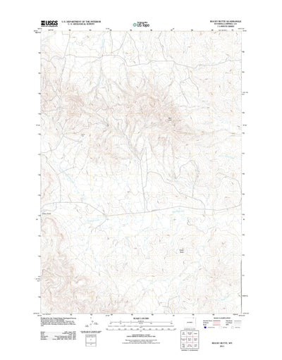 Rocky Butte, WY (2011, 24000-Scale) Preview 1