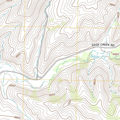 Sage Creek Basin, WY (2012, 24000-Scale) Preview 3