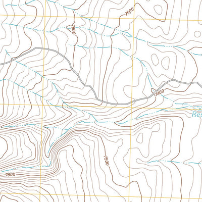 Sand Butte Rim SE, WY (2012, 24000-Scale) Preview 3
