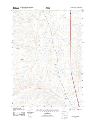 Schlicht Draw, WY (2012, 24000-Scale) Preview 1