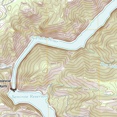 Seminoe Dam, WY (2012, 24000-Scale) Preview 3