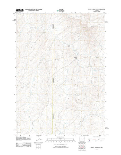 Seven L Creek East, WY (2012, 24000-Scale) Preview 1
