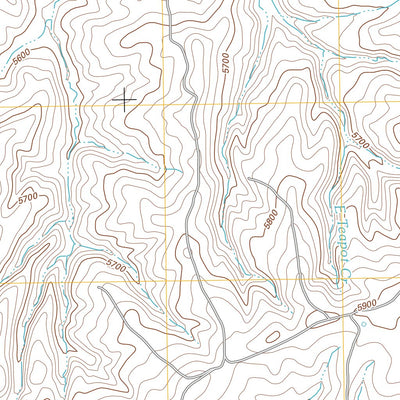 Seven L Creek West, WY (2012, 24000-Scale) Preview 3