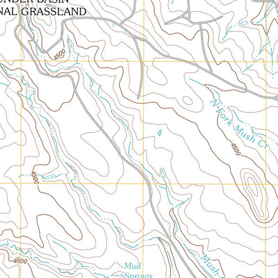 Sheep Canyon Creek West, WY (2012, 24000-Scale) Preview 2