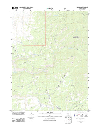 Singer Peak, WY (2012, 24000-Scale) Preview 1