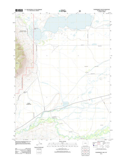 Sodergreen Lake, WY (2012, 24000-Scale) Preview 1