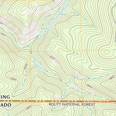 Solomon Creek, WY-CO (2012, 24000-Scale) Preview 3