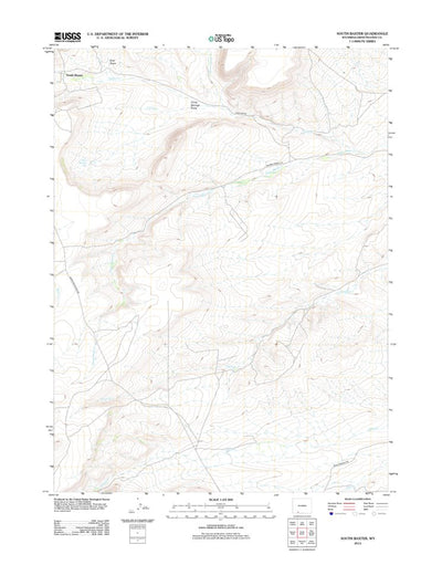 South Baxter, WY (2012, 24000-Scale) Preview 1