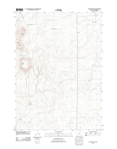 South Butte, WY (2012, 24000-Scale) Preview 1