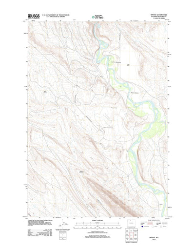 Spence, WY (2012, 24000-Scale) Preview 1