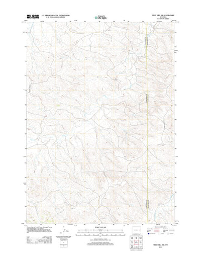 Split Hill SW, WY (2012, 24000-Scale) Preview 1