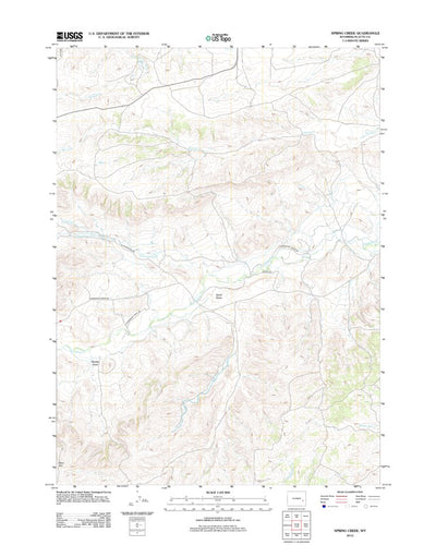 Spring Creek, WY (2012, 24000-Scale) Preview 1