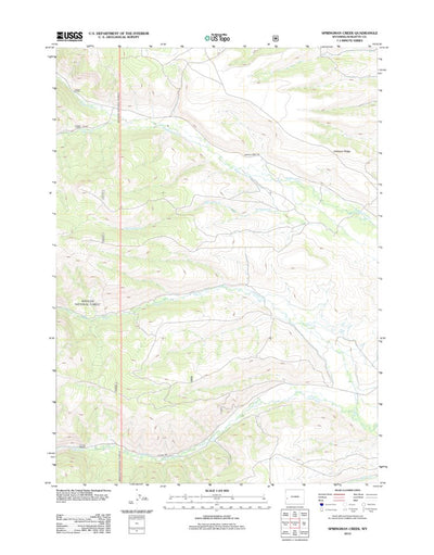 Springman Creek, WY (2012, 24000-Scale) Preview 1