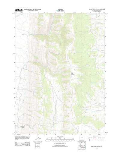 Sublette Canyon, WY (2012, 24000-Scale) Preview 1