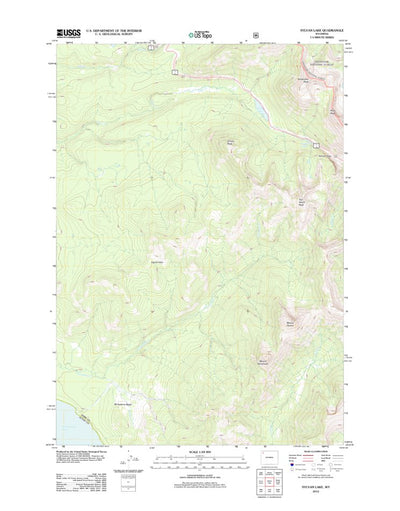 Sylvan Lake, WY (2012, 24000-Scale) Preview 1