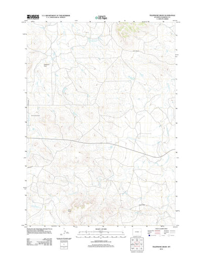 Telephone Draw, WY (2012, 24000-Scale) Preview 1