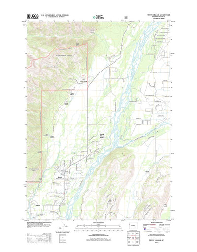 Teton Village, WY (2012, 24000-Scale) Preview 1
