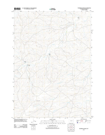 Thompson Draw, WY (2012, 24000-Scale) Preview 1