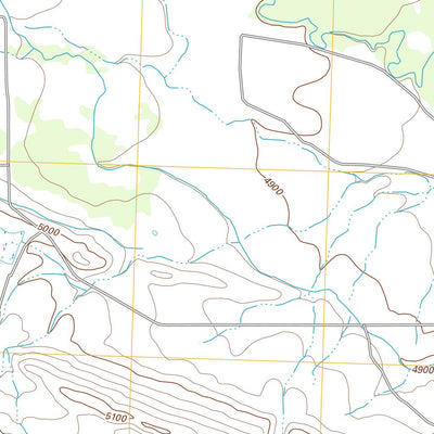Thompson Reservoirs, WY (2012, 24000-Scale) Preview 2