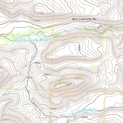 Thompson Reservoirs, WY (2012, 24000-Scale) Preview 3